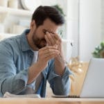 Die negativen Auswirkungen von Stress auf die Sehorgane